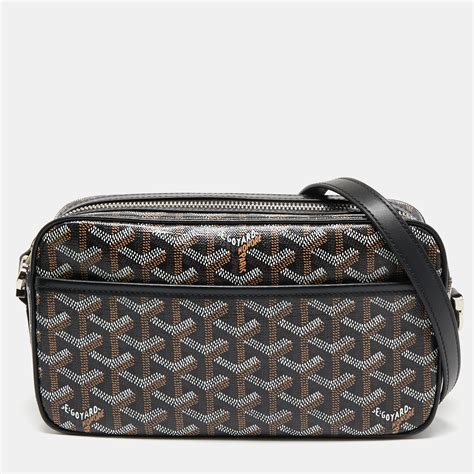 goyard sac capvert crossbody bag ebay|Goyard Goyardine Cap Vert PM Black bag .